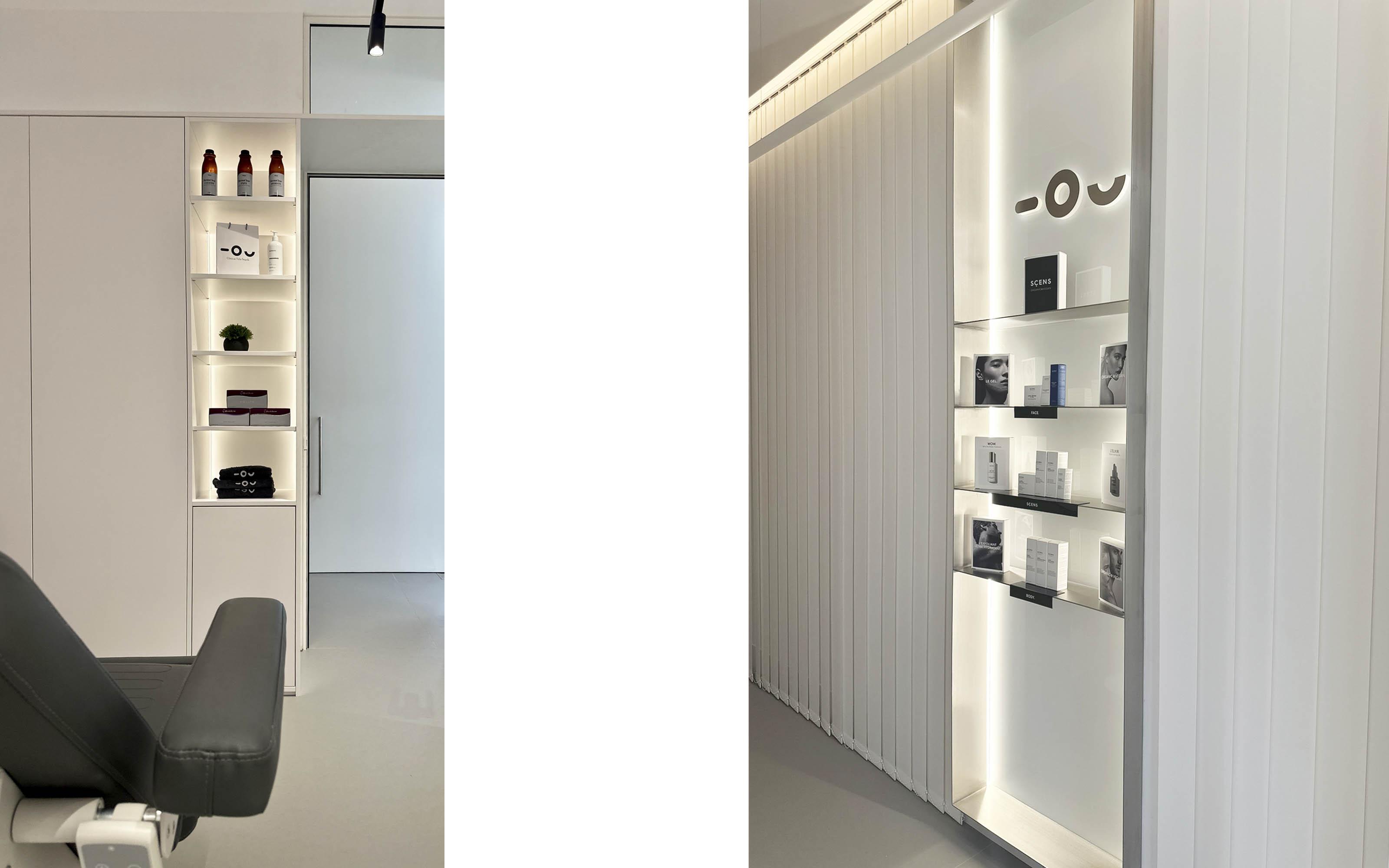 disseny interiors projecte clinica estètica